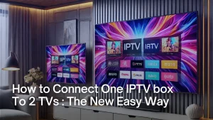 Connect One IPTV box To 2 TVs