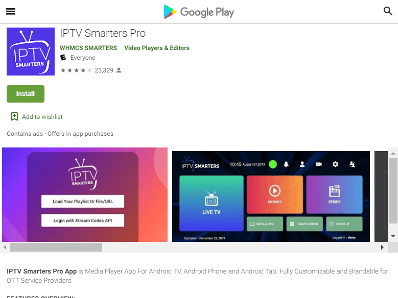 Install IPTV Smarters on Android