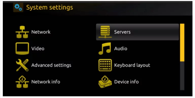 Servers on Mag Box