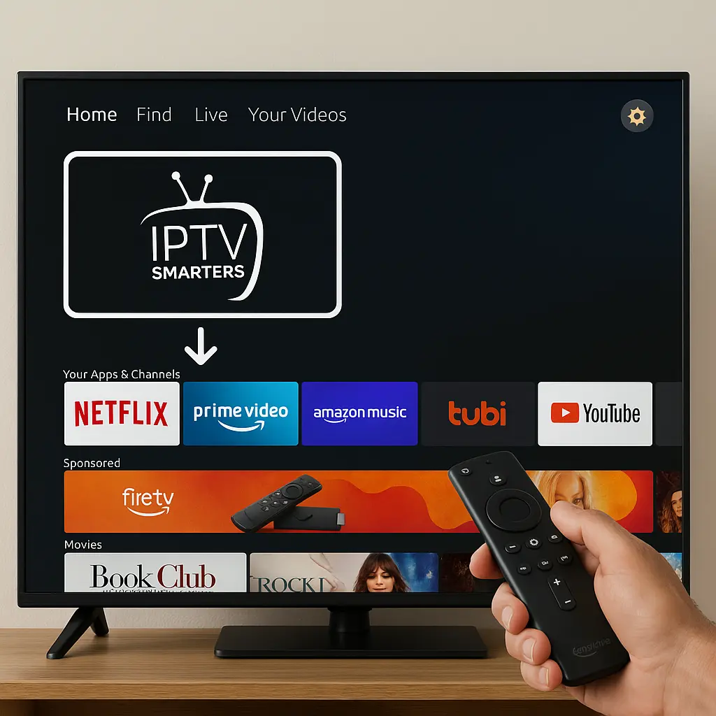Download IPTV Smarters on Firestick​